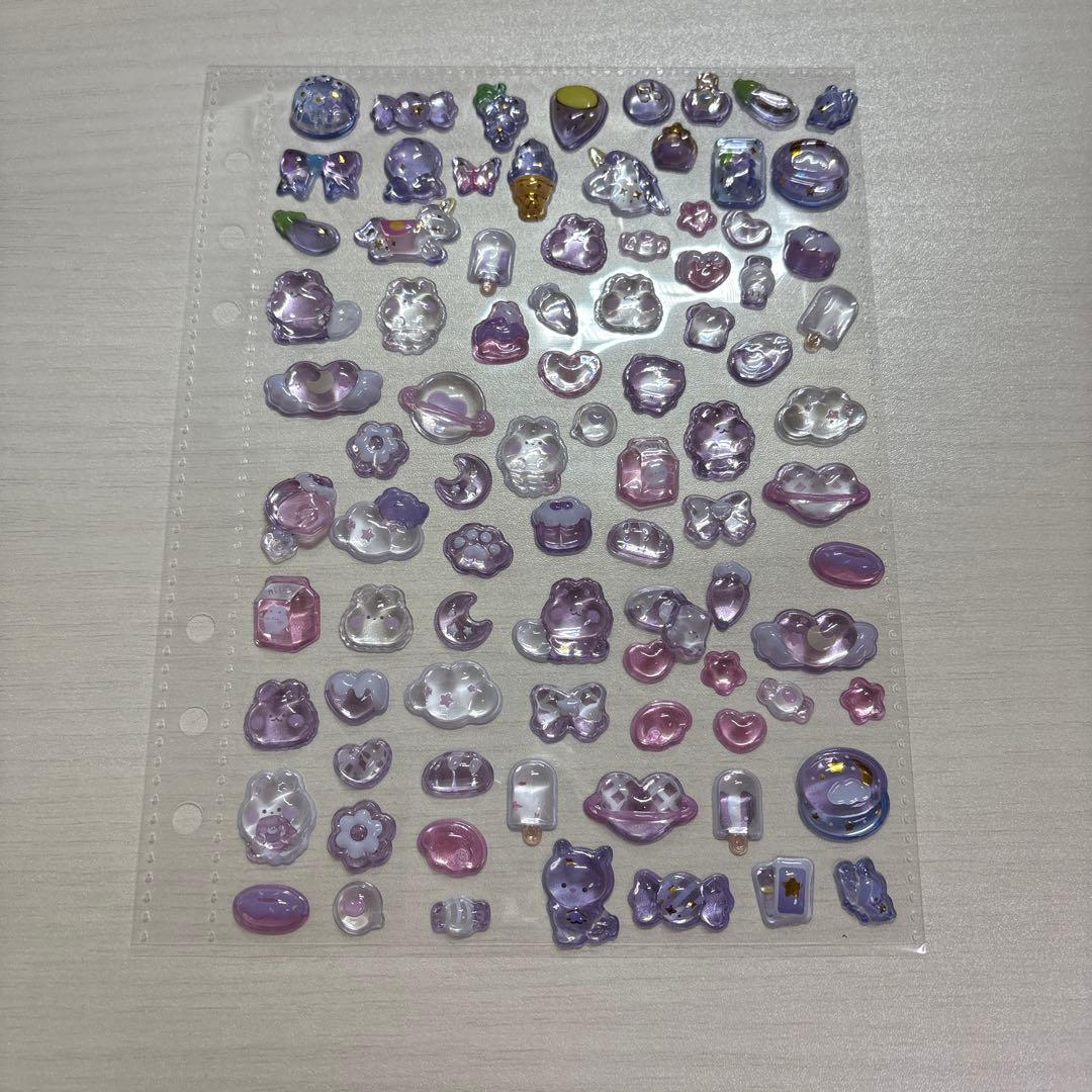 キャラクターシールセット 引退　完成品