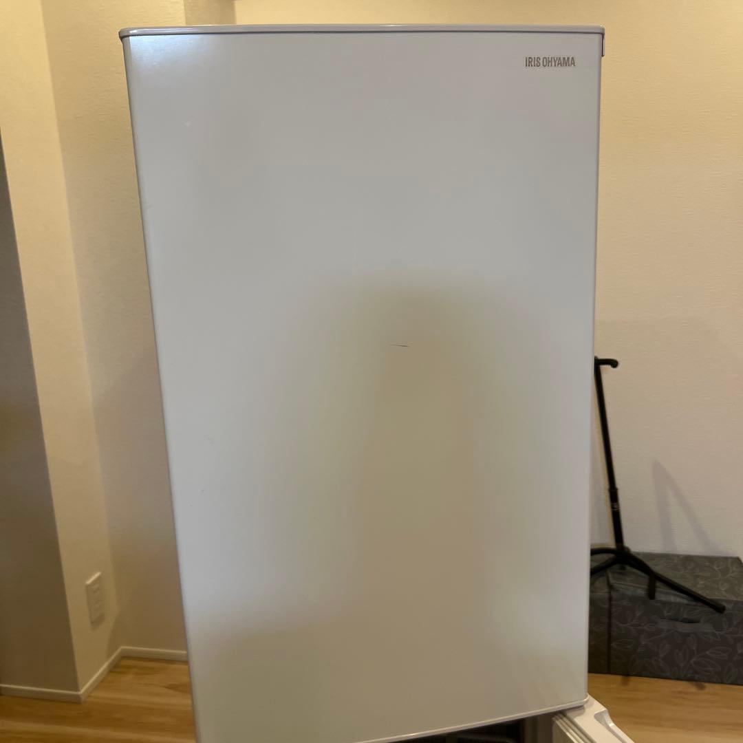 アイリスオーヤマ　162リットル　冷蔵庫 4段棚 透明引き出し