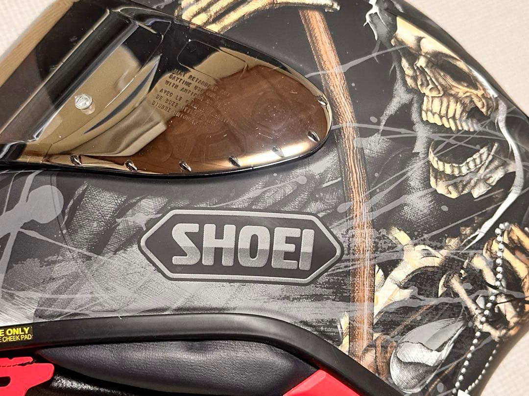 SHOEI Z-8 FAUST フルフェイス スカル Lサイズ