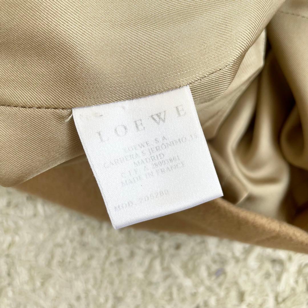 LOEWE ロエベ スカート タイト 膝丈 キャメル38サイズ