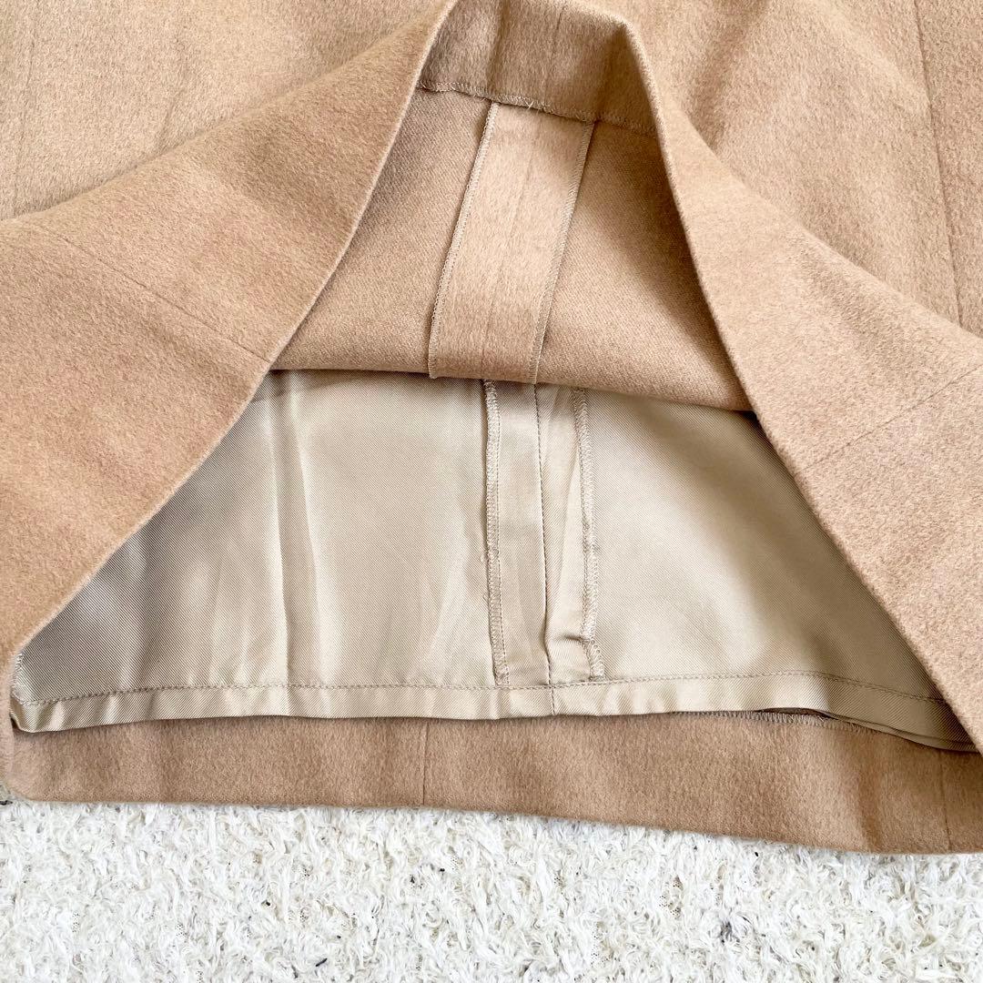 LOEWE ロエベ スカート タイト 膝丈 キャメル38サイズ