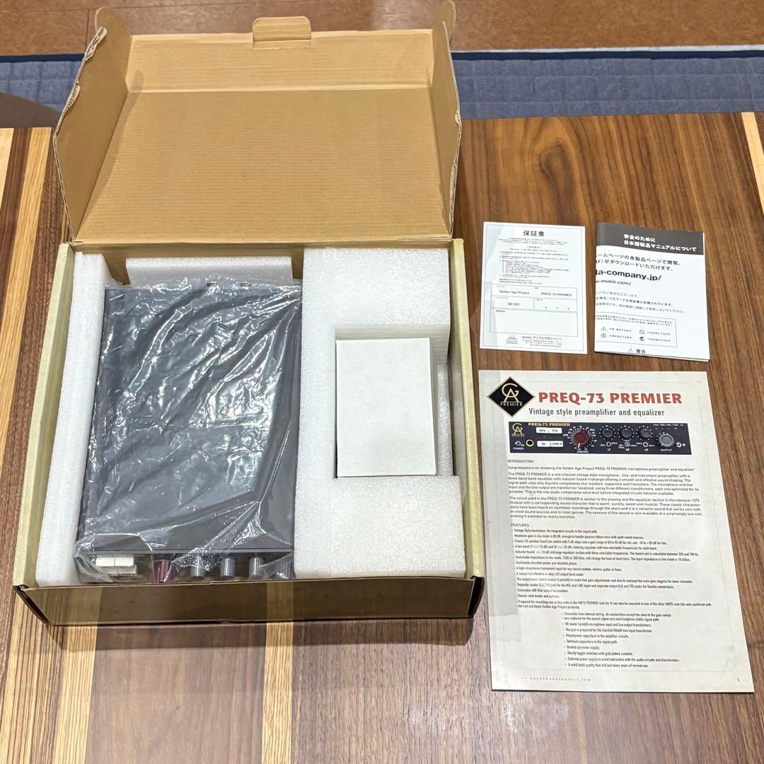 【美品】Golden Age Project PREQ-73 PREMIER