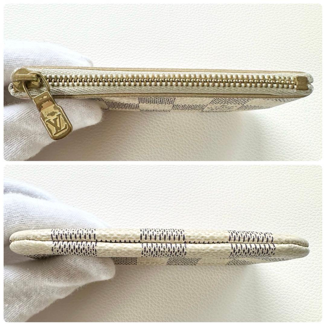 美品✨LOUIS VUITTON ルイヴィトン　ポシェットクレ　ダミエアズール