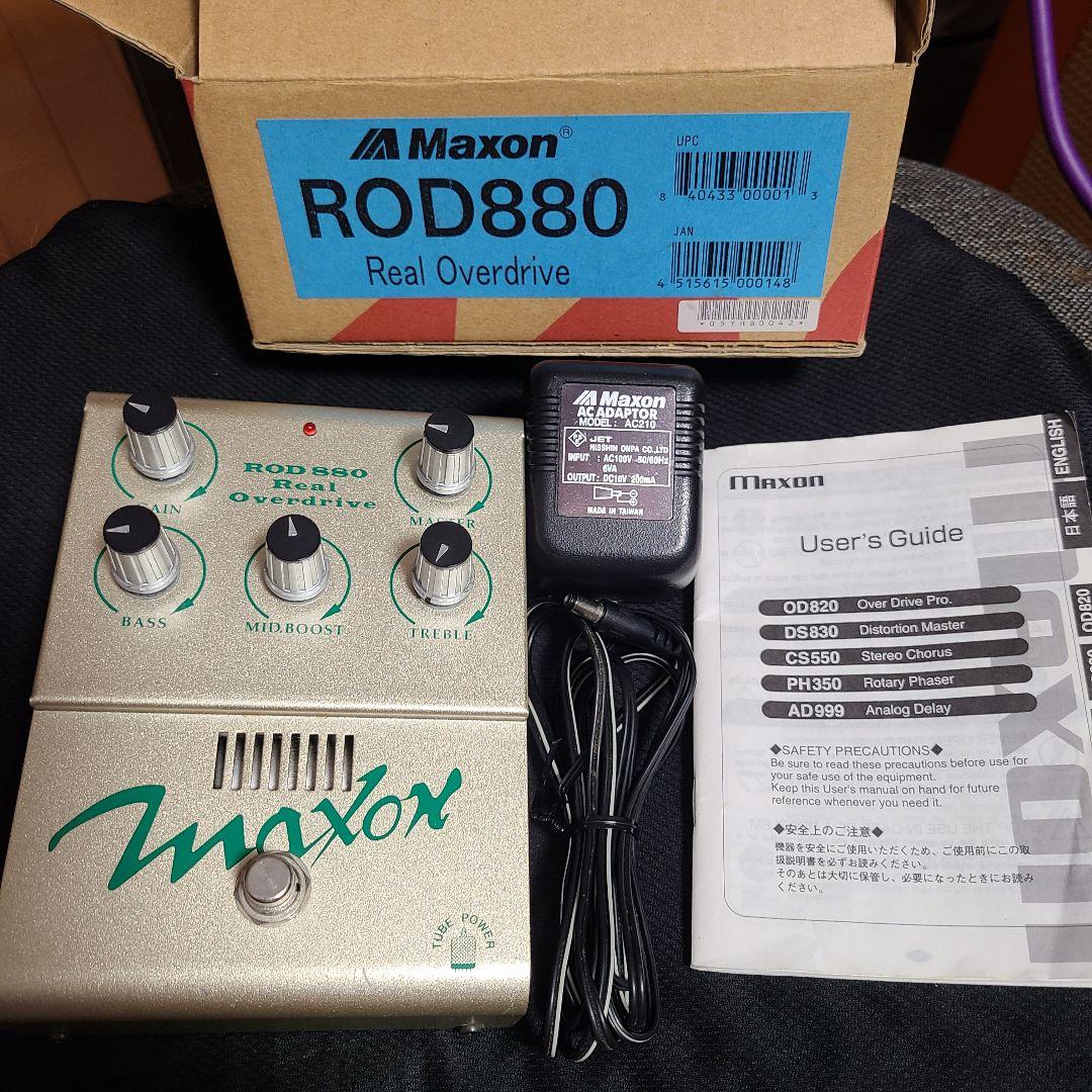 Maxon ROD880 Real Overdrive with AC アダプタ 2026年最新】maxon rod880の人気アイテム - メルカリ