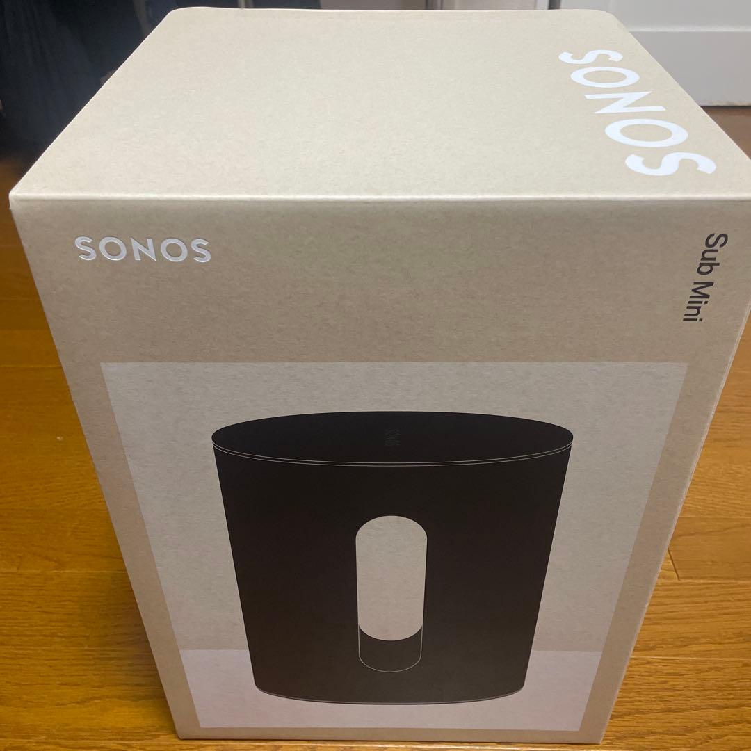 SONOS Sub Mini ブラック サブウーファー Sonos Sub Mini：コンパクトでも重厚な低音のサブウーファー | Sonos