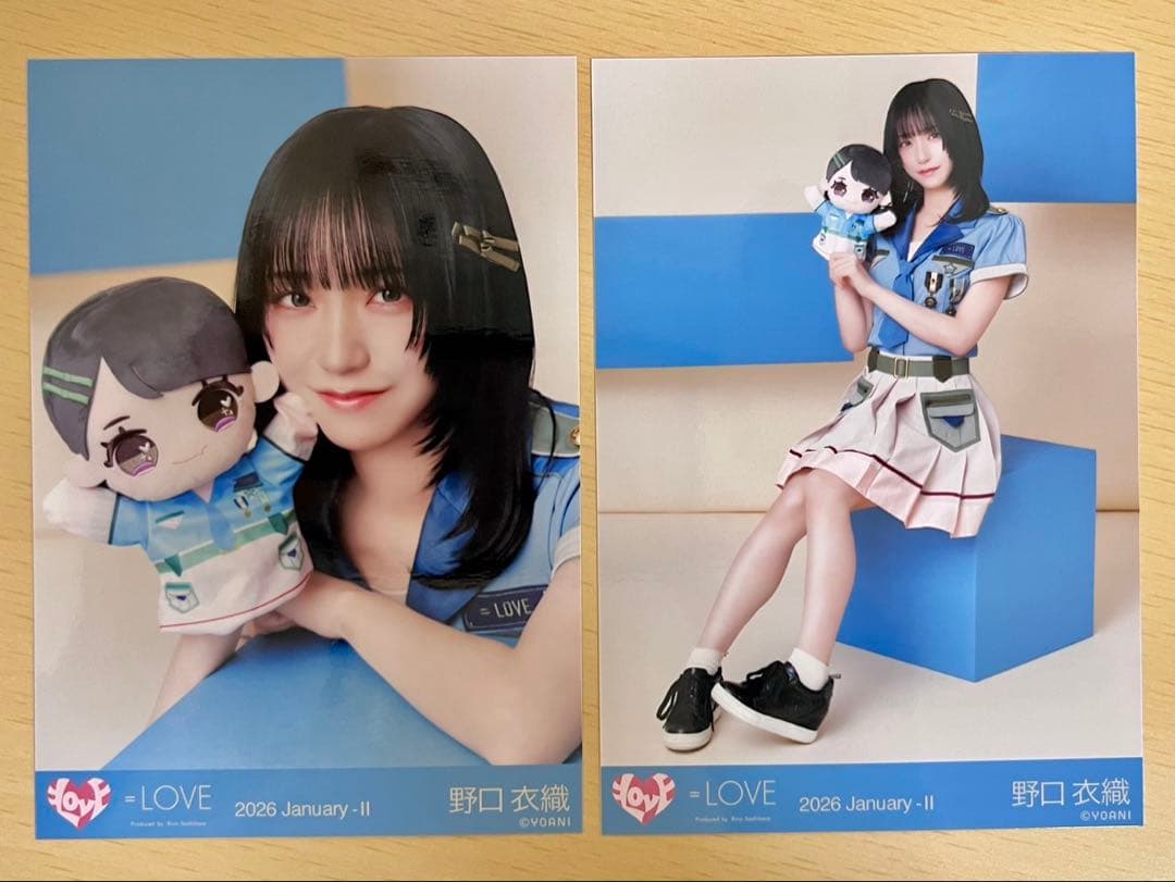 イコラブ 生写真 野口衣織 モーリーファンタジーコラボ④ セミコンプ