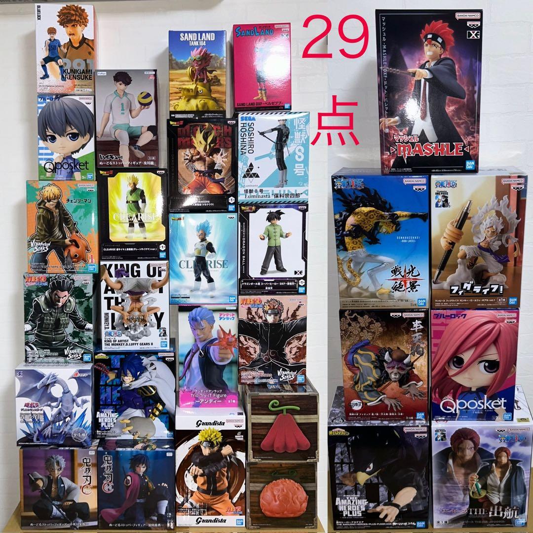 アニメ新作含む人気フィギュアまとめ売り29点セット