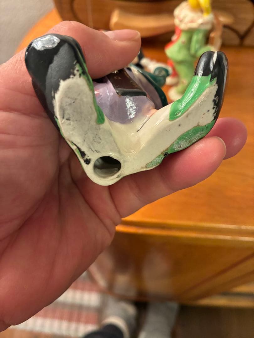 ビンテージ50s ミッドセンチュリー ジェスチャー ハーレクイン ピエロ