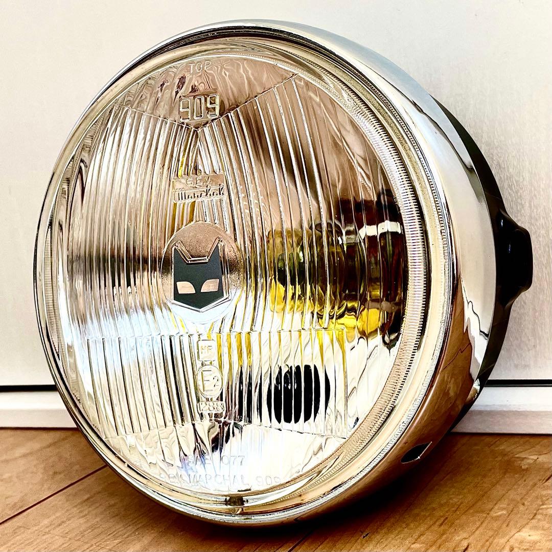 当時物マーシャル909ヘッドライトASSYS.E.V. MARCHALシビエ - メルカリ