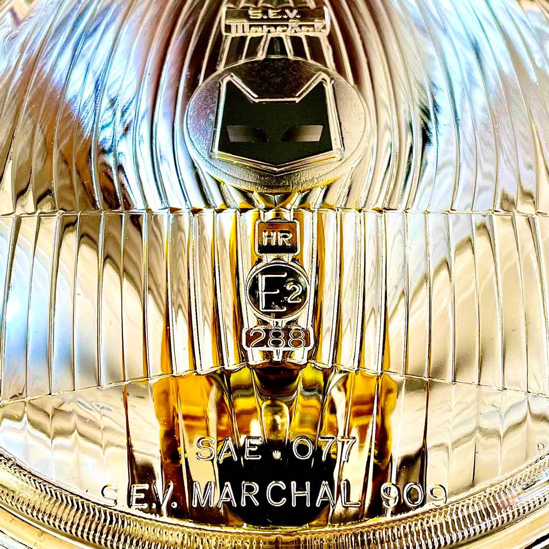 美品当時物マーシャル909ヘッドライトASSYS.E.V. MARCHALシビエ Yahoo