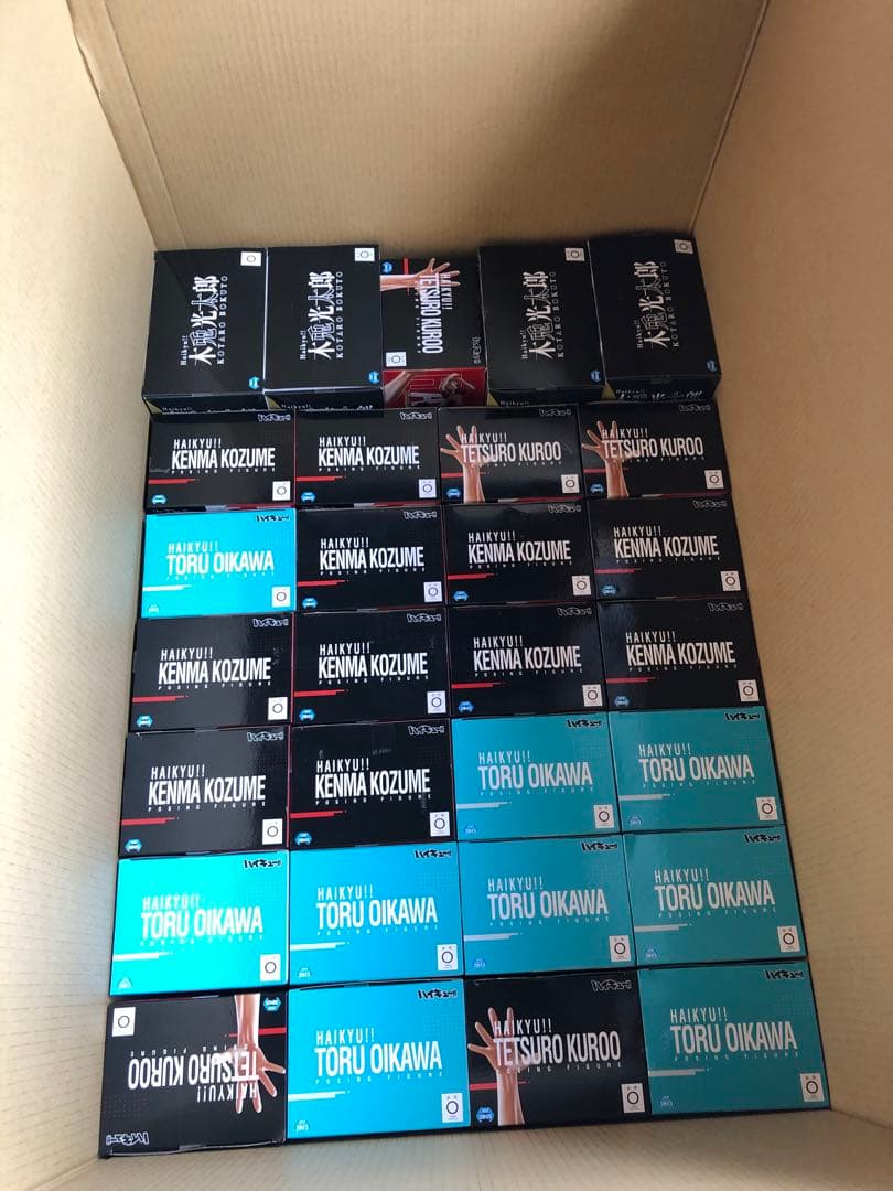 ハイキュー！　フィギュア　まとめ売り　黒尾　研磨　及川　蛍　ポージング　92個