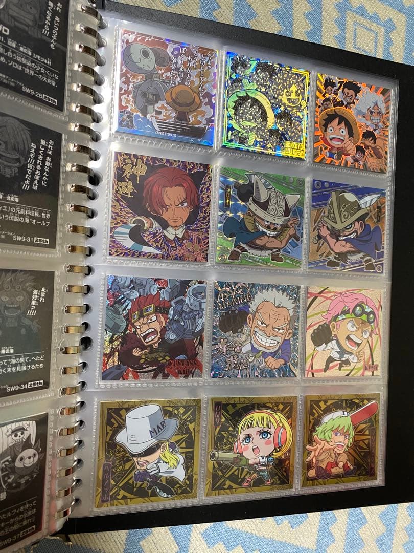 ワンピース大海賊シールウエハース(log1〜log12) フルコンプ