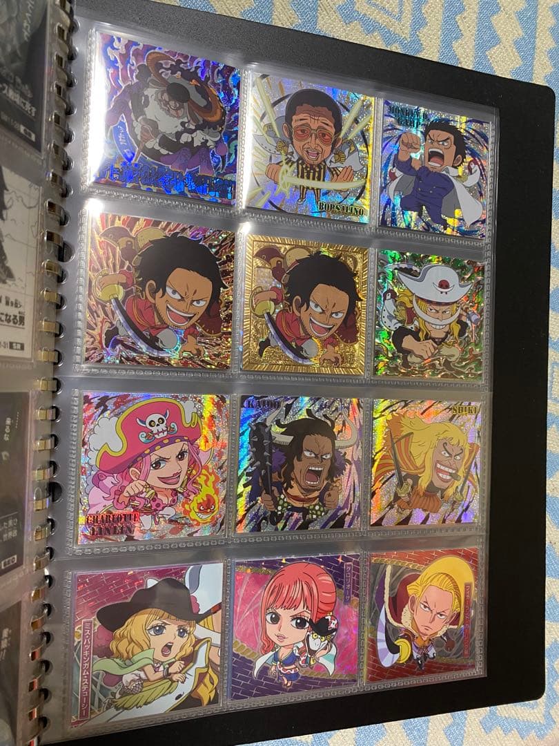 ワンピース大海賊シールウエハース(log1〜log12) フルコンプ