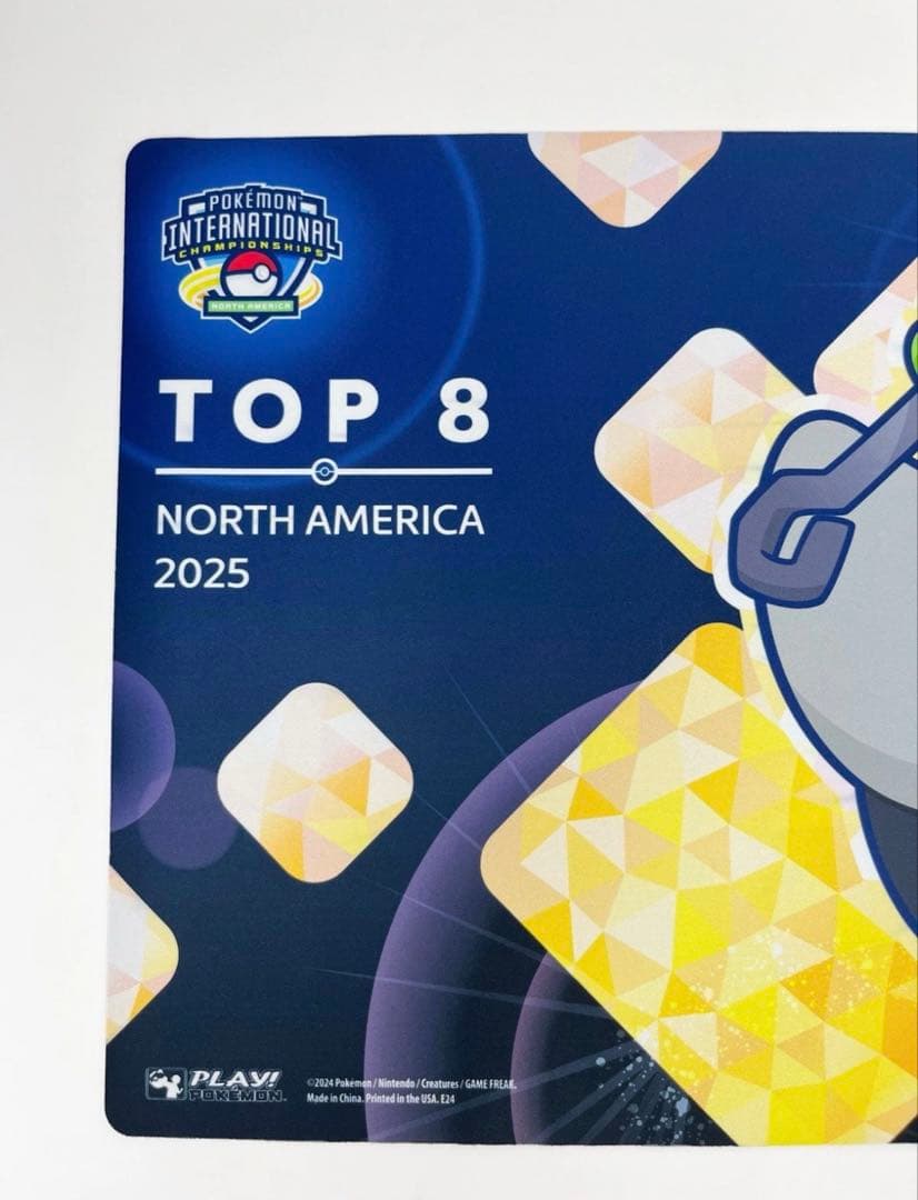在庫1】ポケモンカード オーガポン NAIC 2025 TOP8 プレイマット