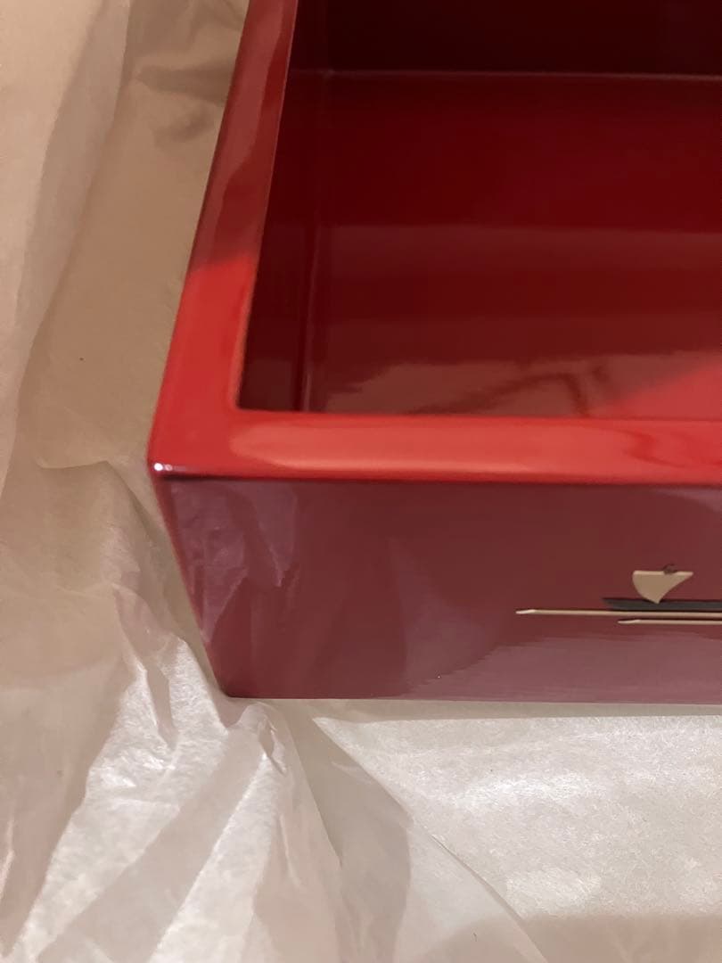 べんぼう沖縄　堆錦漆器重箱 3段