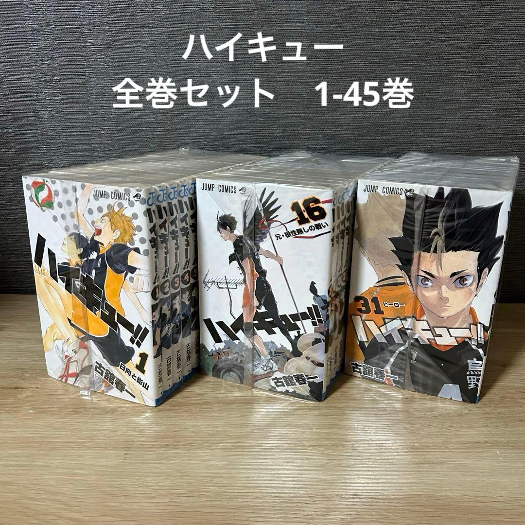 ハイキュー!! 全巻セット1-45 ファンブック付き