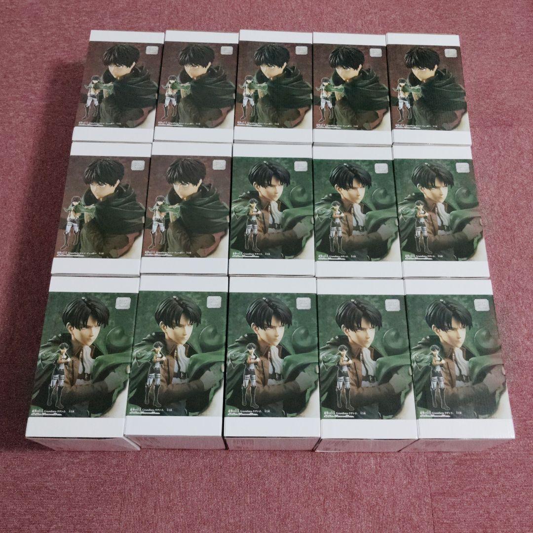 進撃の巨人 Grandista リヴァイ エレン　フィギュア