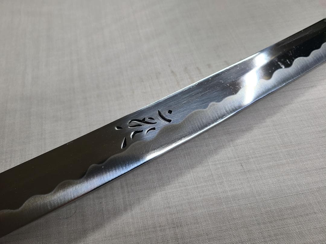 模造刀 拵え 龍 梵字 日本刀 アンティーク コレクション 0316