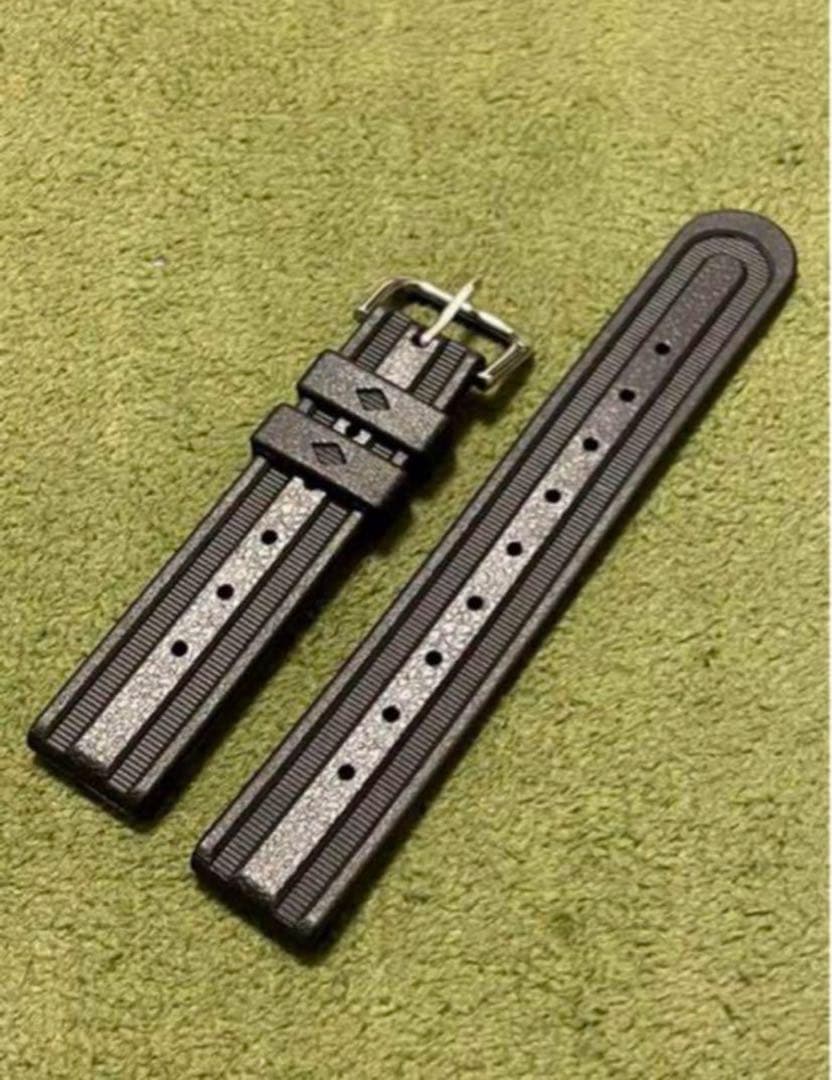 セイコー純正タイプ　XGL731タイプ　6105-8110ラバーベルト