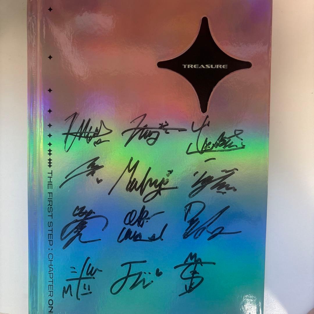【最終値下げ】TREASURE 直筆サイン 最終値下げ】TREASURE 直筆サイン treasure 全員サイン 直筆 12人 the