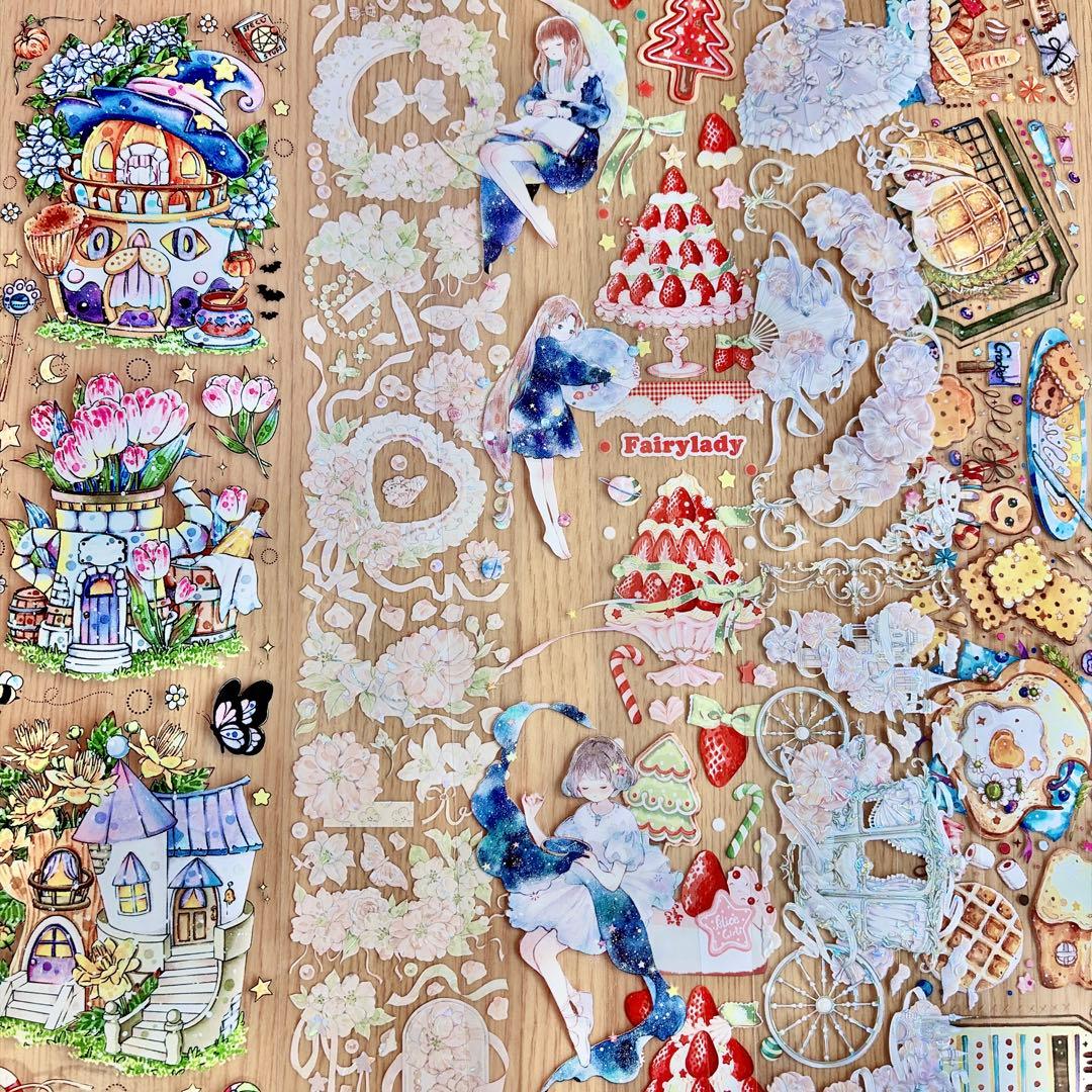 値下げ 海外マステ 切り売り 11ループセット売り - メルカリ