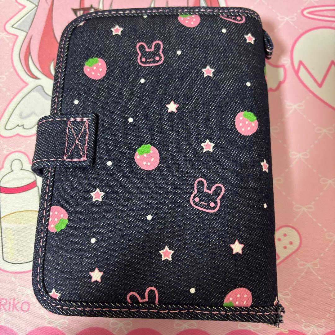 MERING メリング シール帳 デニム イチゴ うさぎ バインダー - メルカリ