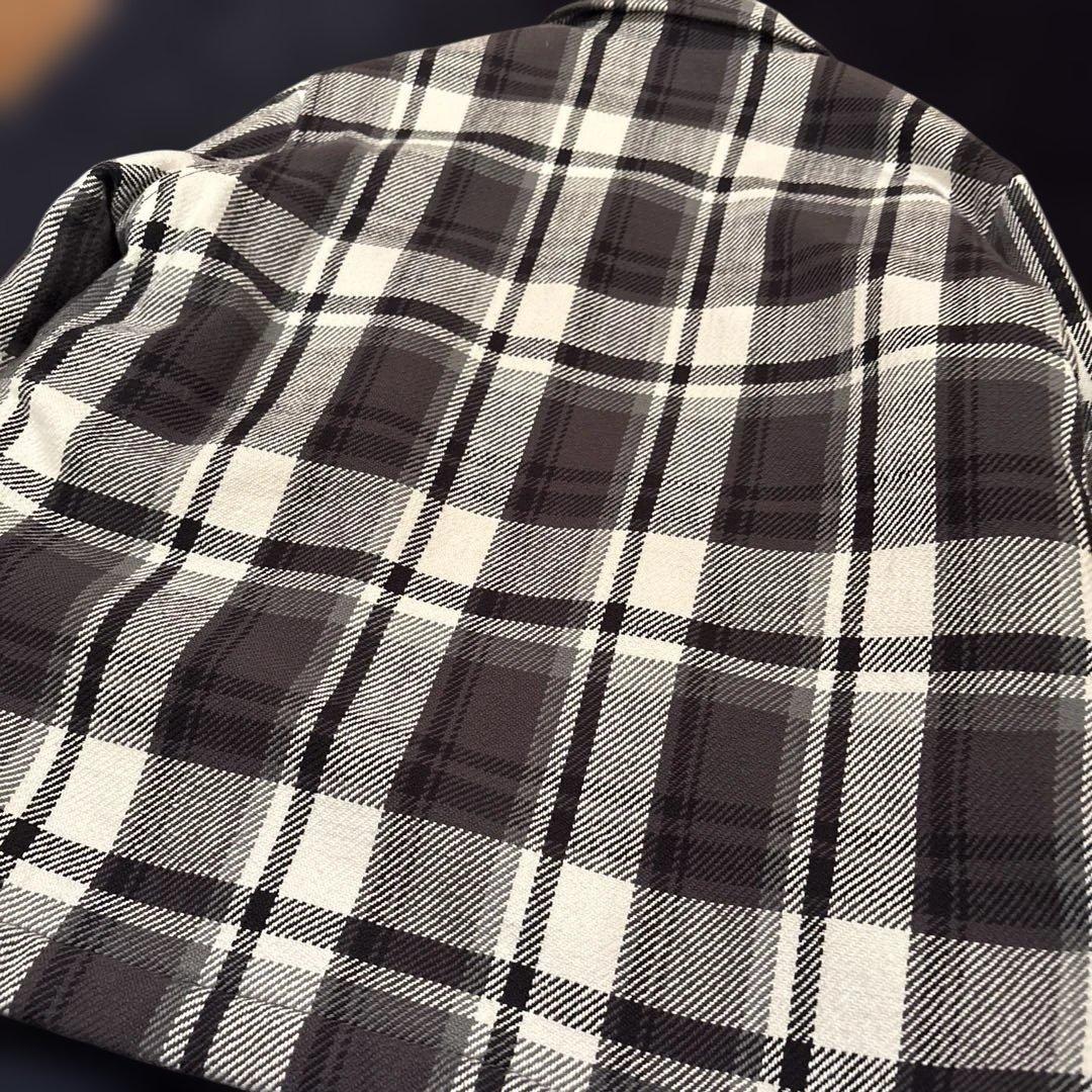 A BATHING APE CPOジャケットエイプ チェック　キムタク