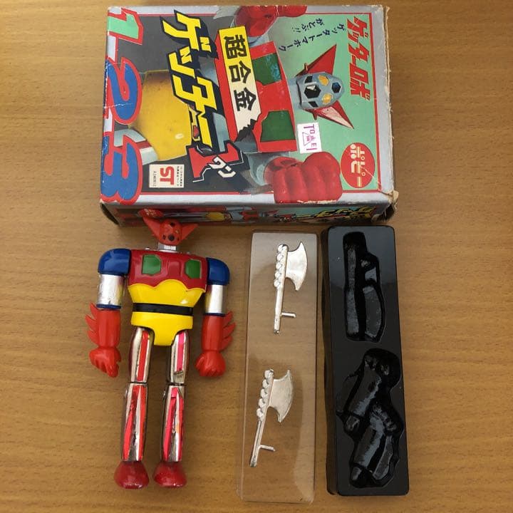 【レア】当時もの　超合金　ポピー ゲッター1 青肩