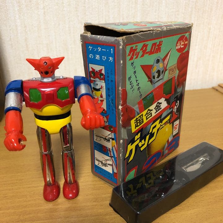 【レア】当時もの　超合金　ポピー ゲッター1 青肩