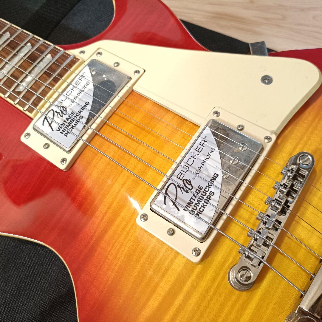 Epiphone Les Paul Standard Top PRO メンテ済み