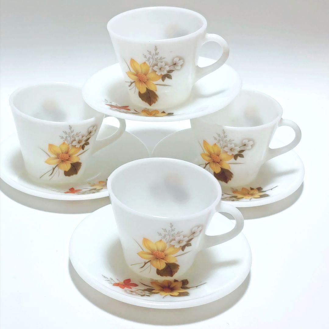 ビンテージ カップ&ソーサー 4客 オールドパイレックス 186609520.jpg?cmsp_timestamp=