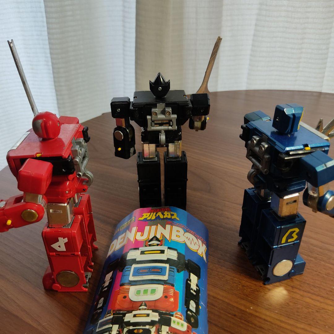 超レア超合金！]DX超合金！光速電神アルベガス3体合体