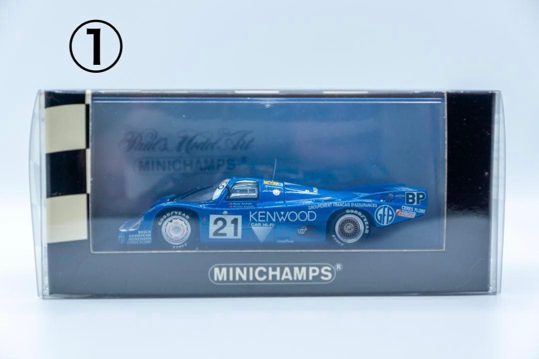 自動車 MINICHAMPS Porsche 956L & 956K & 956K