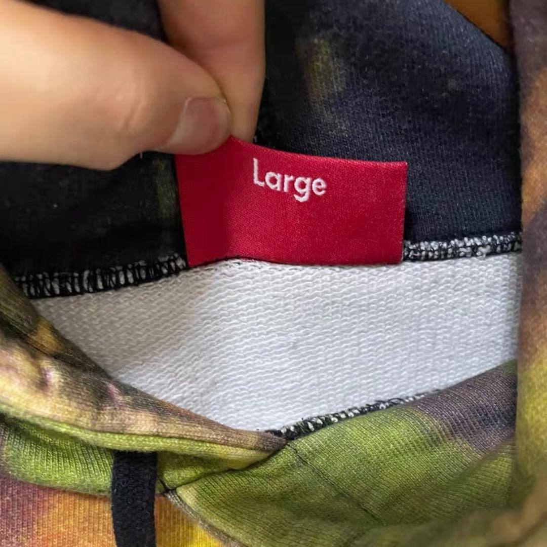 希少　supreme パーカー 絵画　総柄 le bain pullover