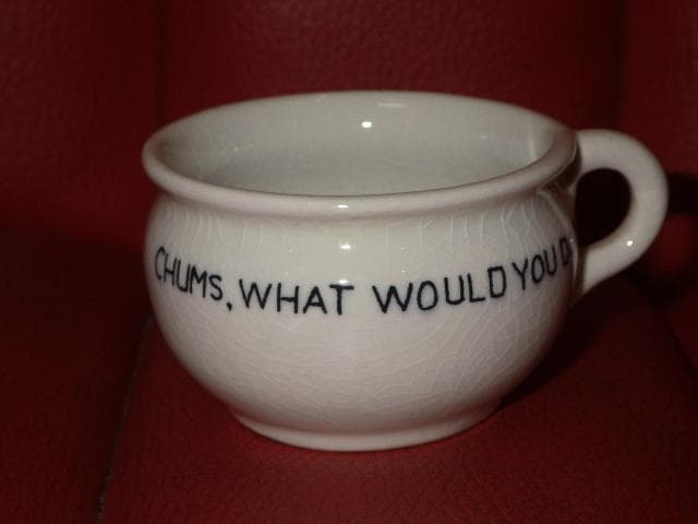 40’S★WW2★ヒトラー★チャンバーポット★灰皿★ビンテージ★プロパガンダ