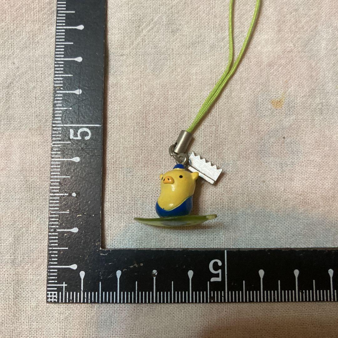 ブタさん　スキ　クワ　ストラップ　猪八戒　西遊記