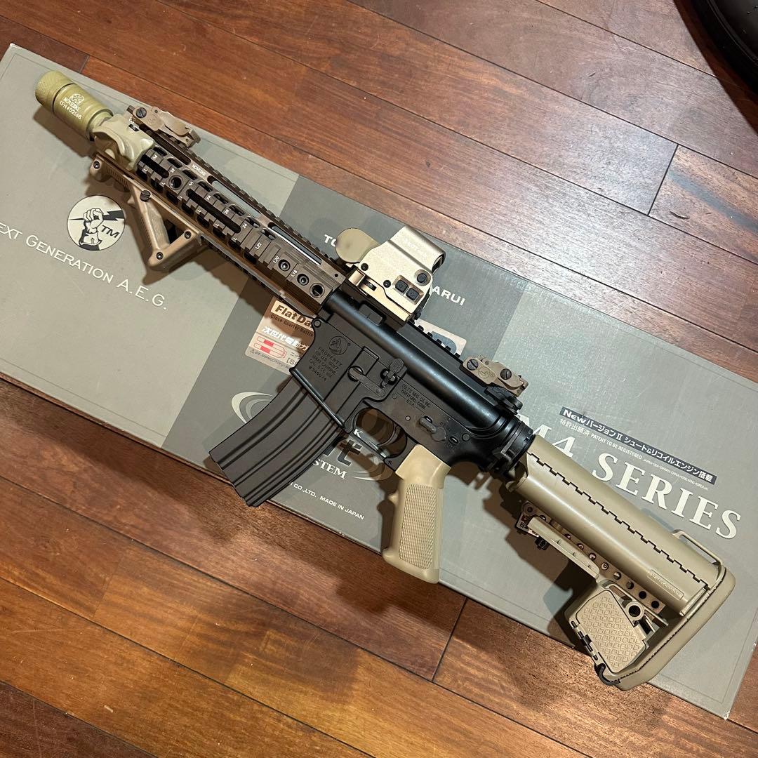東京マルイ 次世代電動ガン M4 カスタム ほぼ未使用品 次世代電動ガン