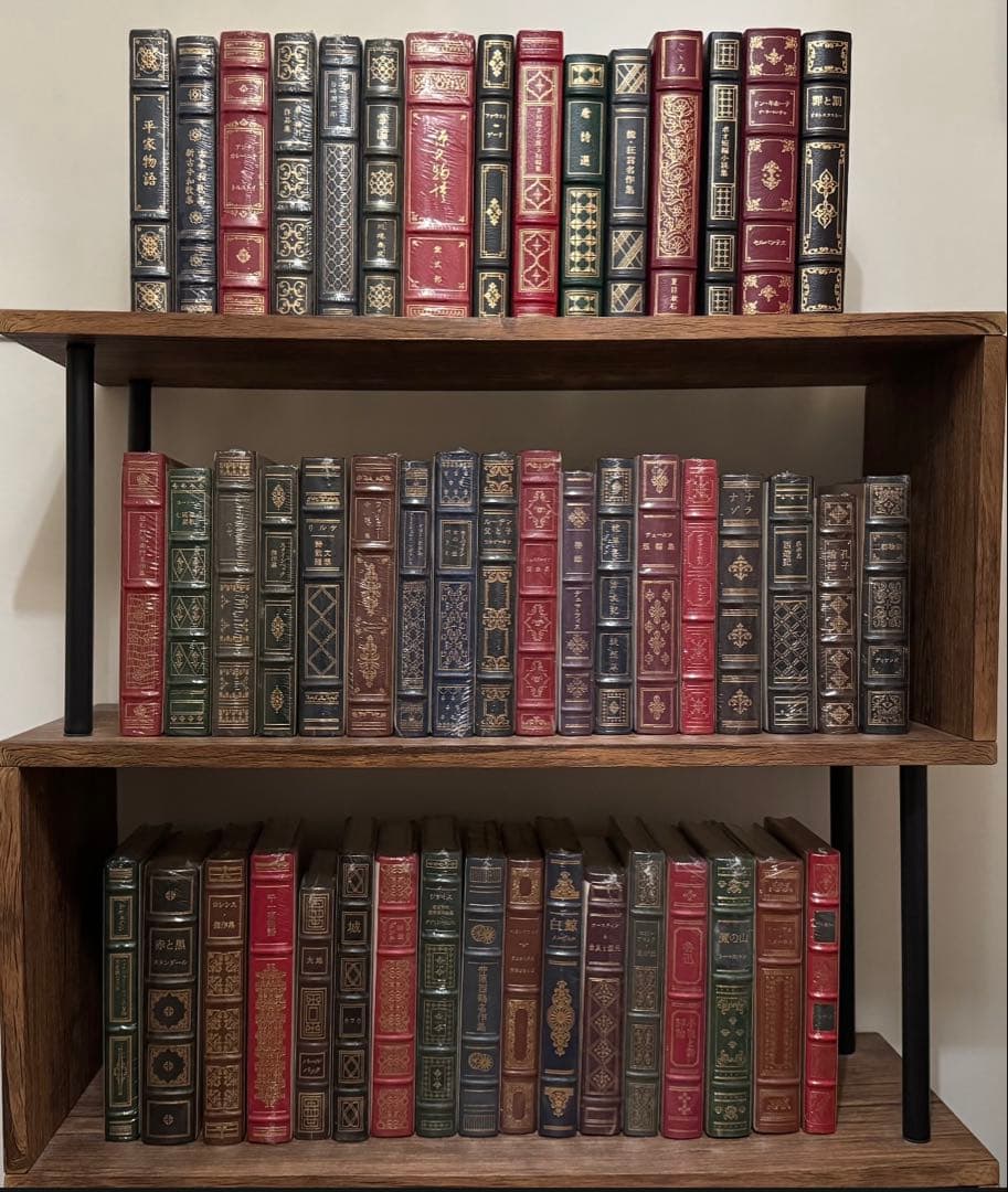 未開封含 フランクリンライブラリー① 全50巻セット 日本語版 革装丁