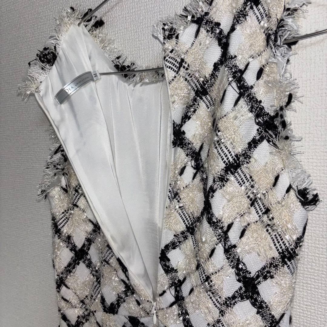 DEA by ROBE de FLEURS チェック柄フレアドレス