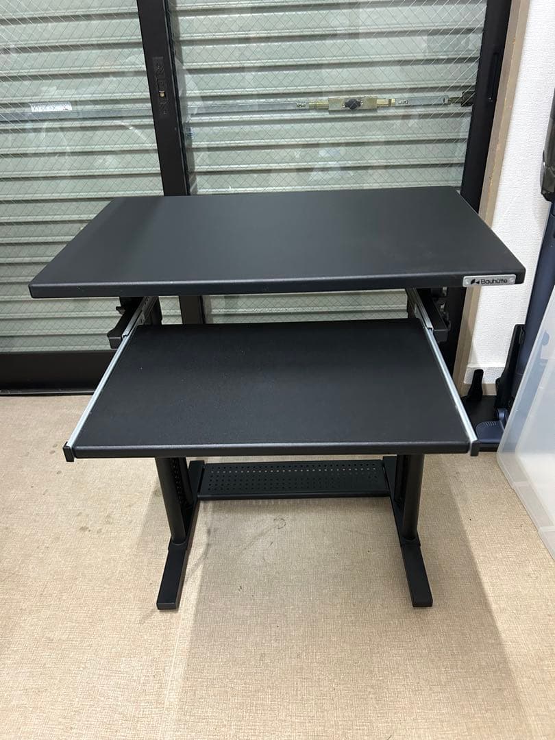 Bauhutte 昇降式 スタンディングデスク 幅70×奥行き45(cm) 値下げ