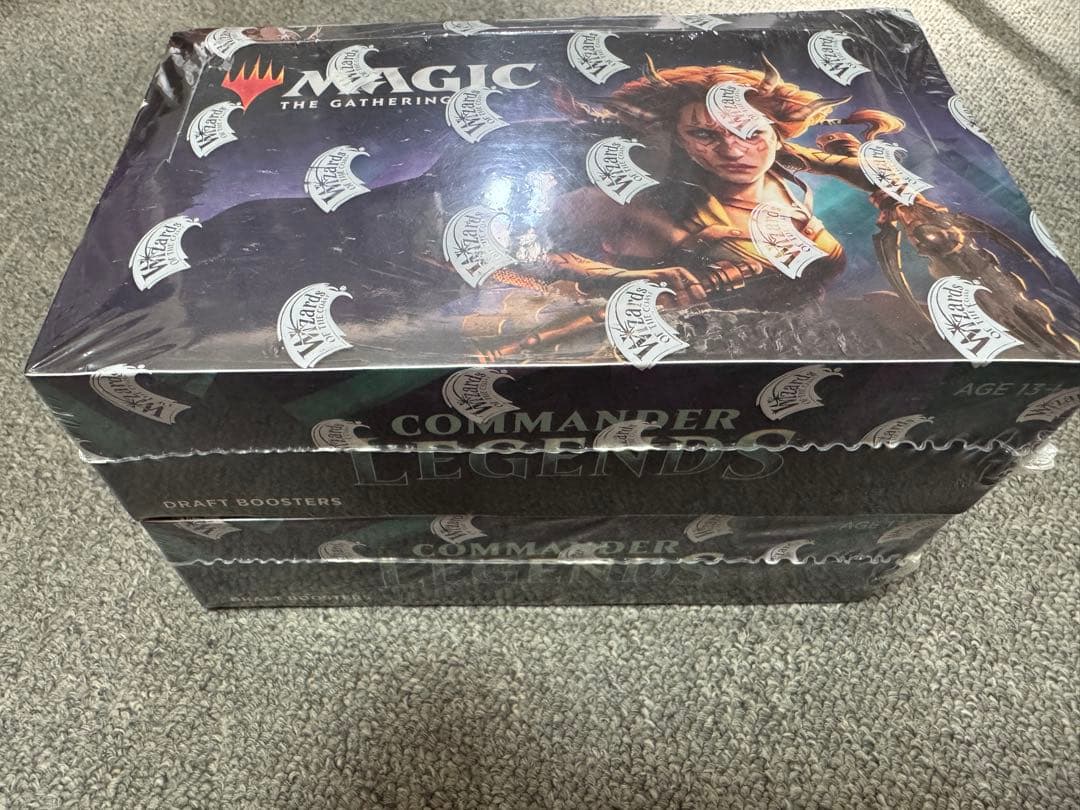 MTG 統率者レジェンズ ドラフト・ブースター 英語版 2 Box