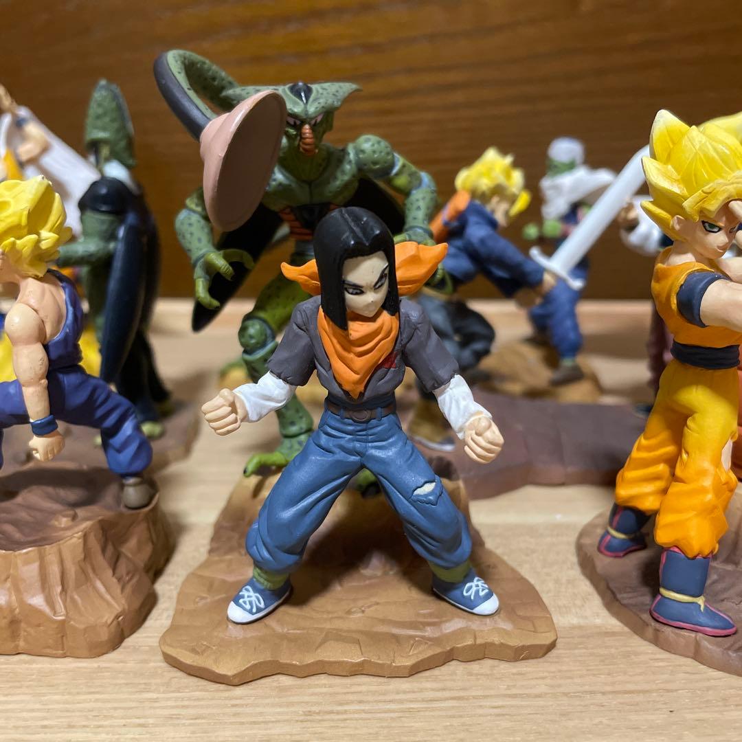 Amazon | ドラゴンボールカプセル 宿命の戦い サイヤ人編 彩色全7種＋