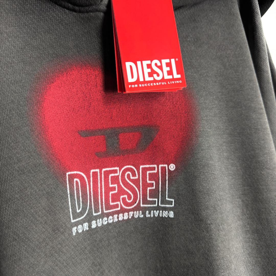 【新品☆完売モデル☆入手不可☆ハート】ディーゼル スプレーアート パーカー