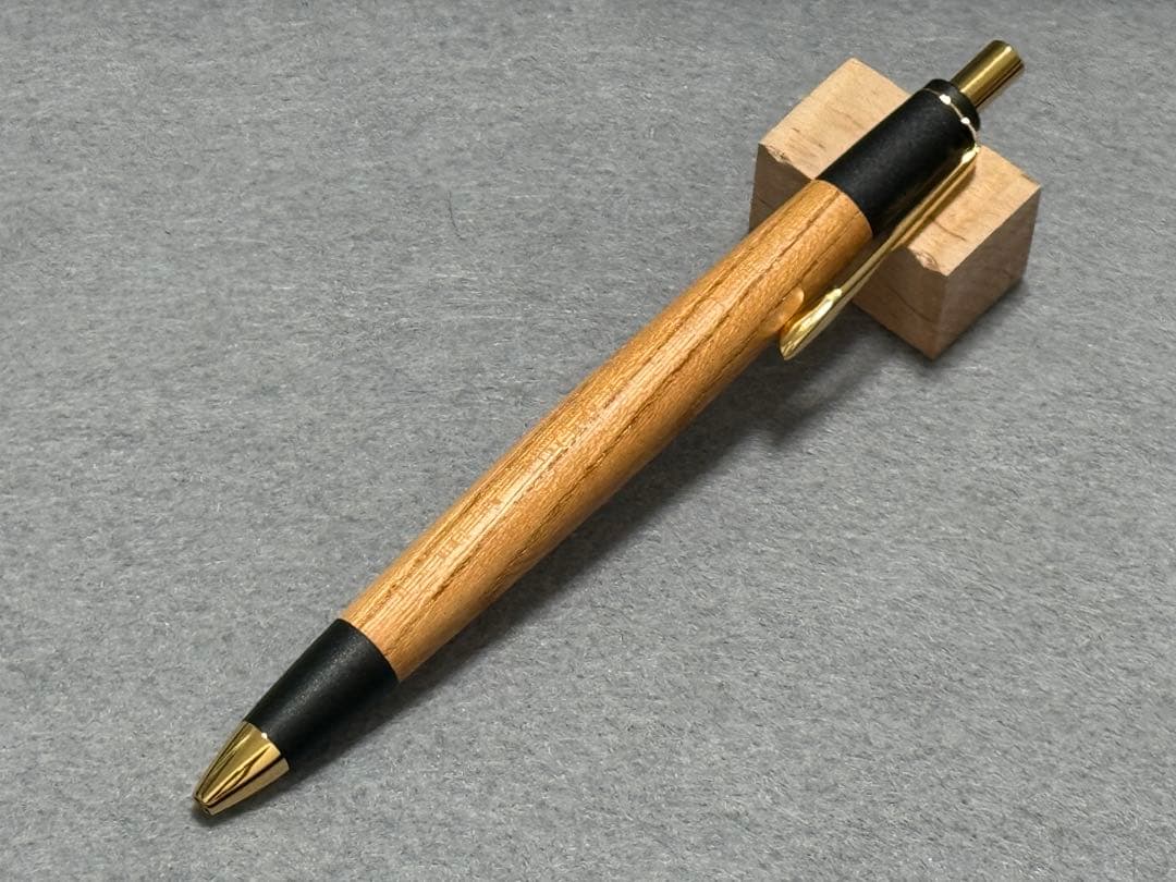 ボナンペン 真鍮金具 欅 MP ( 野原工芸 工房楔 クラフトエー )