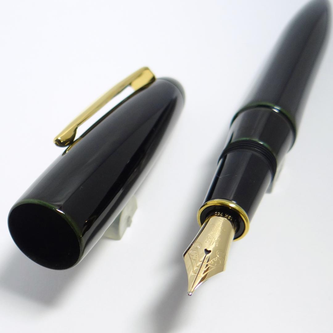 【状態良好・買得】プラチナ 万年筆 出雲 空溜　溜塗り 空溜 PLATINUM