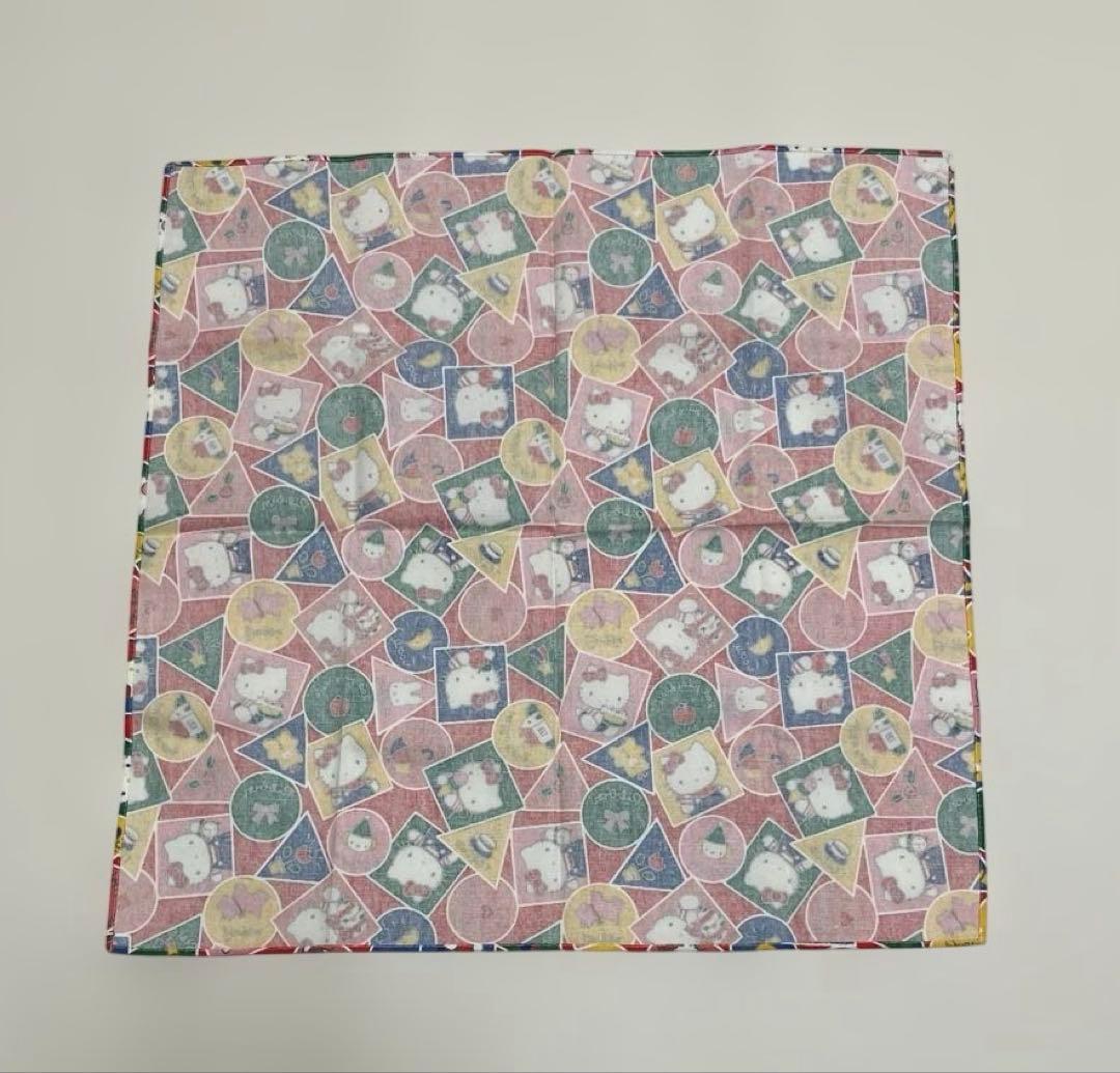 【匿名配送】未使用　キティちゃん　ナフキン　レトロ　1977 レア