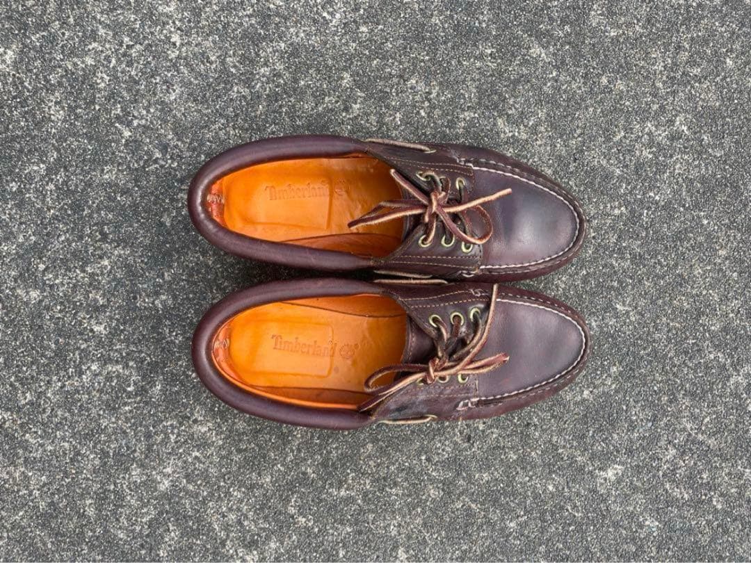 【Timberland】スリーアイクラシックラグ 26相当 デッキシューズ