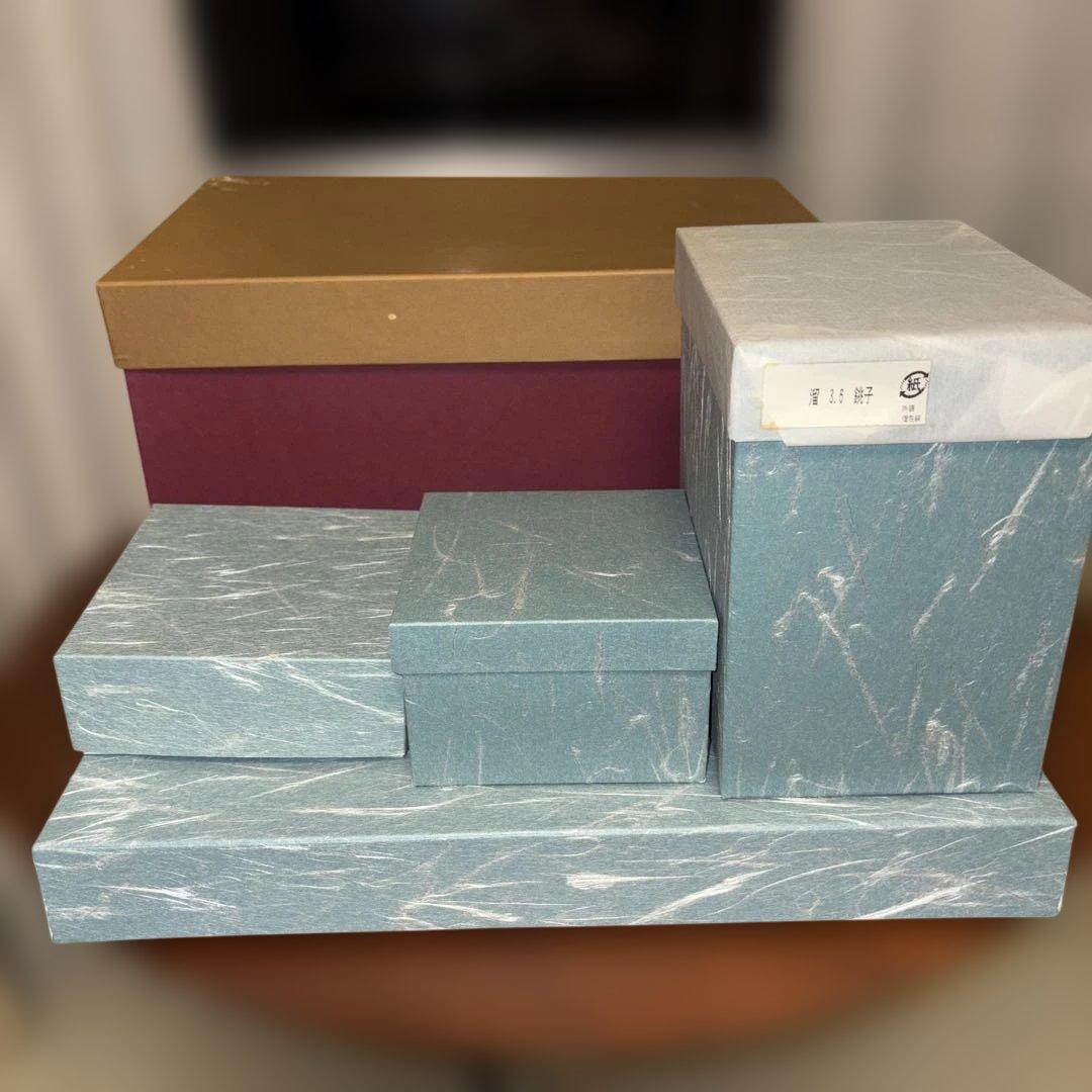 お屠蘇セット 越前漆器　 尺2長角屠蘇器　溜　新丸南天