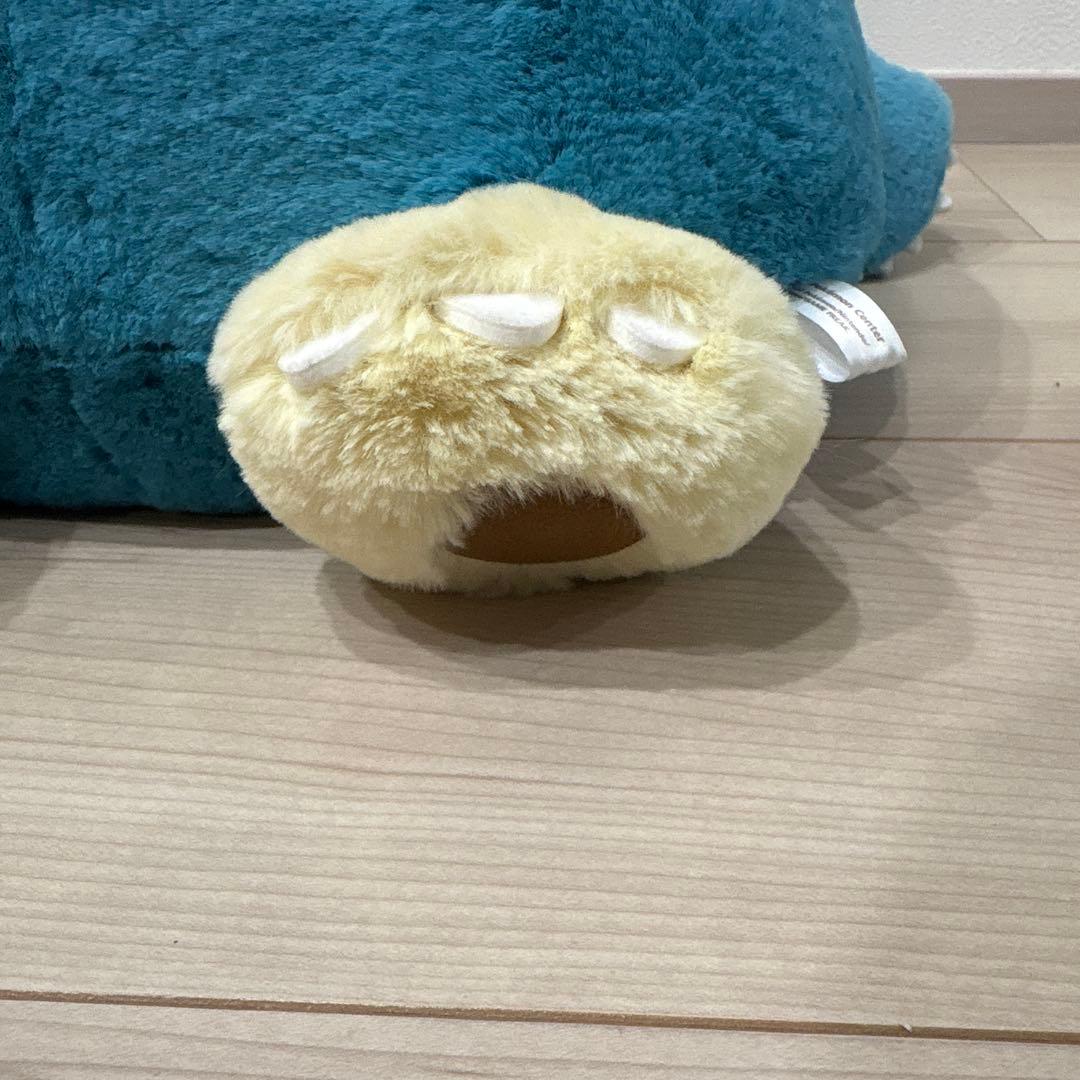 【極美品】カビゴン ふわふわ抱きぬいぐるみ　ポケモン　ポケモンセンター限定