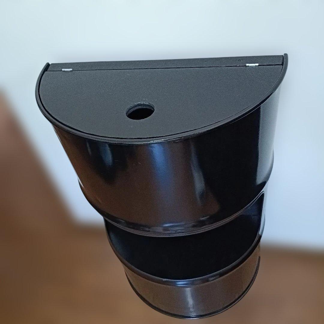 ドラム缶再生 棚黒色！